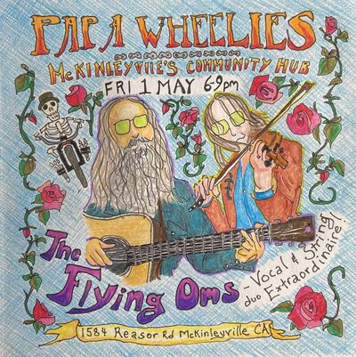 Papa Wheelies Pub — May 1 poster